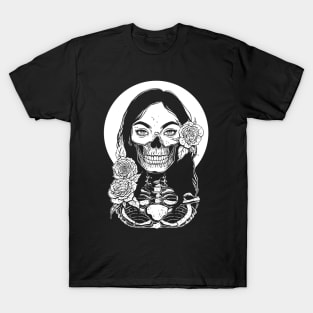 Dead Girl. Death T-Shirt